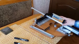 Заточка ножа Точилка AKSS 2 2015  Knife sharpening  Homemade knife sharpening system  AKSS 2 2015