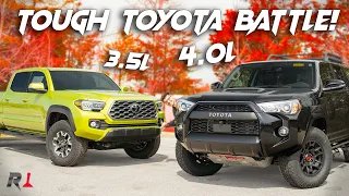 2023 Toyota Tacoma vs 4Runner Comparison & 0-60 / Now or Never