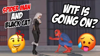 SPIDER MAN AND BLACK CAT TEAM UP!!!