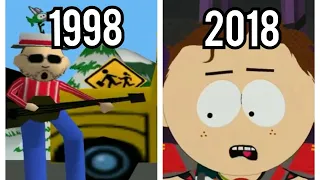 Evolution of South Park Games 1997-2018