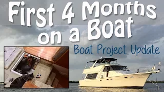 Boat Project List & Tour (4 Month Update, 1999 Bayliner 4788 Motor Yacht)