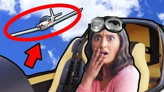 ESCAPING HACKERS in SPY PLANE CHASE to SECRET CONTROL ROOM HIDEOUT (spy gadgets solve PLAGUE clues)
