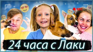 ПРОВОЖУ 24 ЧАСА С ЛАКИ СОБАКА УПРОВЛЯЕТ Мной! ЛУЧШИЕ СЕРИИ