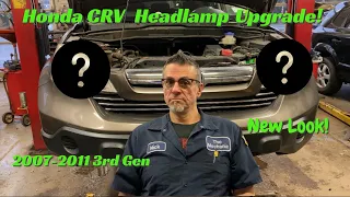 Honda CRV 3rd Gen 2007-2011 Headlamp upgrade.