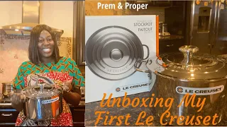 Le Creuset Stainless Steel Stockpot 7 QT Unboxing | My First Le Creuset | Prem & Proper