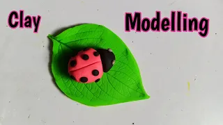 Clay Modelling | How To Make Ladybug 🐞 From Clay |  Play Dough  |