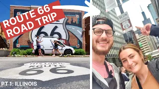 ROUTE 66 ROAD TRIP: Starting in Chicago, must see stops and things to do in Illinois along Route 66!