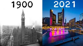 Evolution of Toronto 1900 - 2021 (Canada)