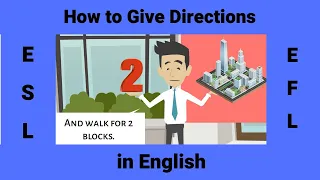 Giving Directions | How to Give Directions | Around Town