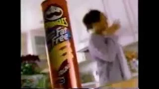 Pringles Fat Free Chips Commercial from 1998