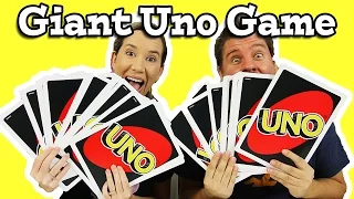 Giant Uno Game - It's So Crazy!!!