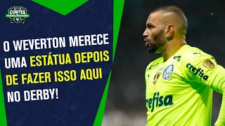 O WEVERTON TEVE UMA ATUAÇÃO PRA LÁ DE ABSURDA CONTRA O CORINTHIANS!