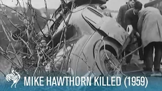 Mike Hawthorn Killed: A Formula One World Champion (1959) | British Pathé