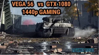 Vega 56 vs GTX 1080 @ 1440p Gaming Performance in 2019