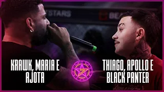 (CLÁSSICO DA ALDEIA) KRAWK, MARIA E AJOTA X THIAGO, APOLLO E BLACK PANTER | SEGUNDA FASE |BDA 7 ANOS