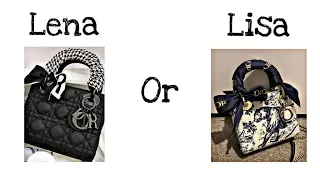 Lena or Lisa Handbags and footwear #aesthetic #lenaorlisa #satisfying
