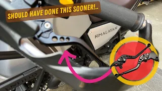 Make Your Himalayan or Scram More Comfortable with These Adjustable Brake & Clutch Levers!