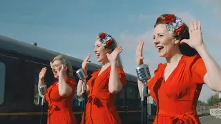 The Bluebird Belles | 1940s Promo Music Video 🇬🇧 | Vintage Vocal Harmony Trio | The Bluebirds