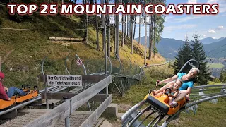 Top 25 Mountain / Alpine Coasters