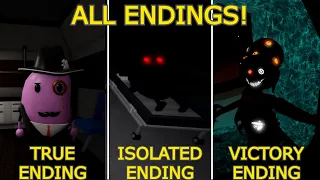 How to get ALL MR. P'S EXPERIENCE ENDINGS in PIGGY: TRAUMATIC EXPERIENCES! - Roblox