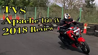 TVS Apache RTR 160 4V 2018 Review in Hindi | MotorOctane