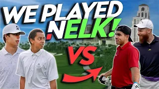 We Played The Nelk Boys In A Match In The Bahamas! | Hogan Molthan