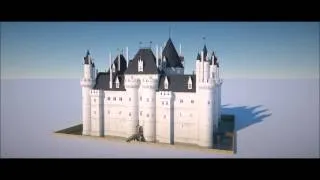 Medieval Louvre 3d reconstruction