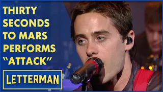 Thirty Seconds to Mars Performs “Attack” | Letterman
