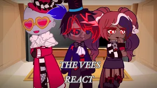 The Vees +Alastor react to songs (Poison + Loser baby) part 4/8