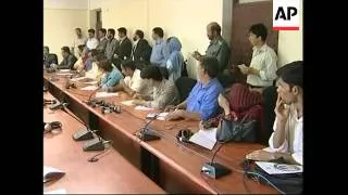 International ministry presser saying no "deal" with Taliban