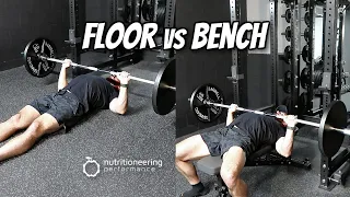 Floor Press vs Bench Press Differences, Benefits, & Use Cases