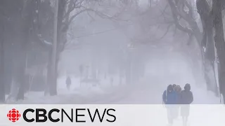 Atlantic Canada hit with fierce storm