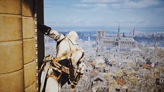Assassin's Creed Unity - Free Roam Stealth & Combat Showcase - PC Gameplay