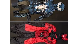 Venom Spandex Suit Deadpool  Suit Unboxing  Review