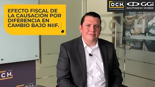 Efecto fiscal en Colombia de la diferencia en cambio por transacciones moneda extranjera bajo NIIF