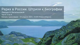 2/4. «Рерих в России. Штрихи к биографии». Лекция Н.Ф. Васильковой