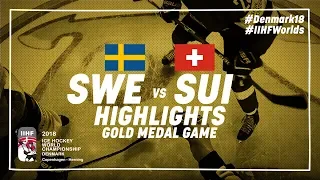 Game Highlights: Sweden vs Switzerland May 20 2018 | #IIHFWorlds 2018