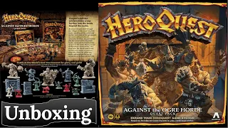 HeroQuest: Against the Ogre Horde - Unboxing