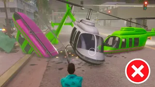 Every BAD thing in GTA Vice City: Definitive Edition