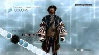 Assassin's Creed Brotherhood - Multiplayer Characters - All Gears and Colours.wmv