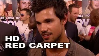 Grown Ups 2 Premiere: Taylor Lautner Interview Part 1 | ScreenSlam