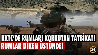 Türkiye-KKTC Tatbikatı Rumları Korkuttu! Diken Üstünde İzliyorlar!