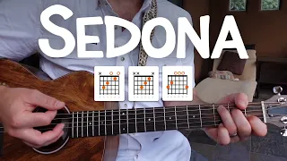 Sedona • Acoustic guitar cover & full lesson (Houndmouth)