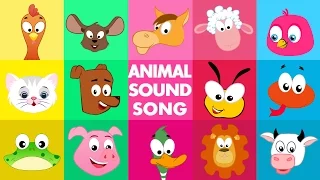 Animal sound song | Nursery Rhyme Videos For Toddlers | Cartoon Songs For Babies by Kids Tv