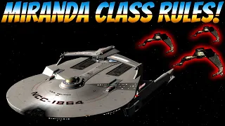 Canon Battle! - 1 TMP Miranda Class VS 3 TMP Klingon Bird Of Prey