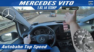 Mercedes-Benz Vito Bus (2018) - Autobahn Top Speed Drive