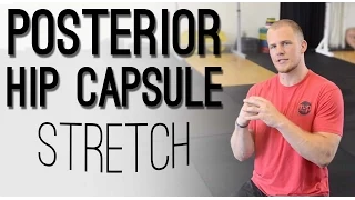 POSTERIOR HIP CAPSULE STRETCH: Hip mobility exercise & drill - MOVEMENT & MOBILITY