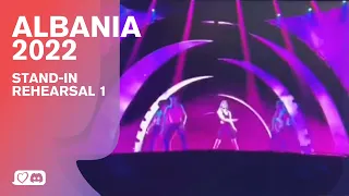 Stand-In Rehearsal - Eurovision 2022 - Albania - Ronela Hajati - Sekret (Partly)