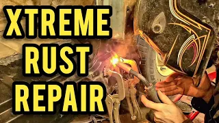 Extreme Rust Repair Part 1- How to Fix Rust on a Classic Vehicle. 1966 Chevy C10 Restoration