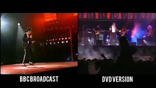 Michael Jackson - Billie Jean Live In DWT Bucharest 1992 - BBC vs. DVD Comparison Excerpt